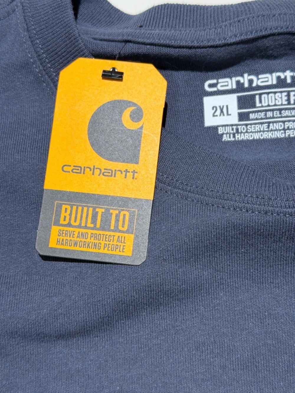 ✨NWT✨ Carhartt: Loose Fit Heavyweight Short Sleeve Pocket T-Shirt- Size 2X - Picture 3 of 10